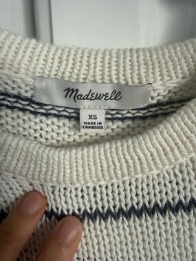 Veronica Beard Cashmere Crew Neck Sweater Long Sleeve Brown Small